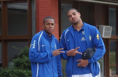 robinho barro et adriano