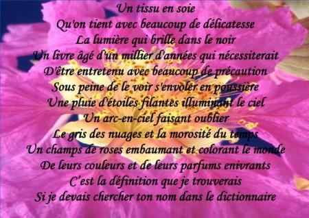 LE NOM DE MON ETOILE FILLANTE    @..DI.....