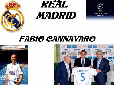 FABIO CANNAVARO RESTE MADRILENNE