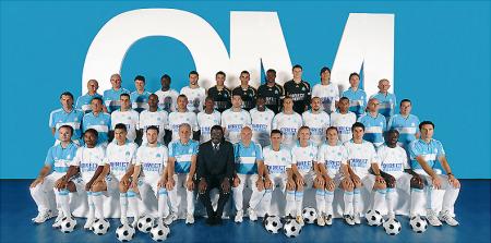 L'EQUIPE  DU  MARSEILLE  2008-2009